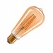 LED-lamp LEUCHTMITTEL SLV ST64 E27, led lichtbron goud 7,5W 2500K CRI90 320° 1005265
